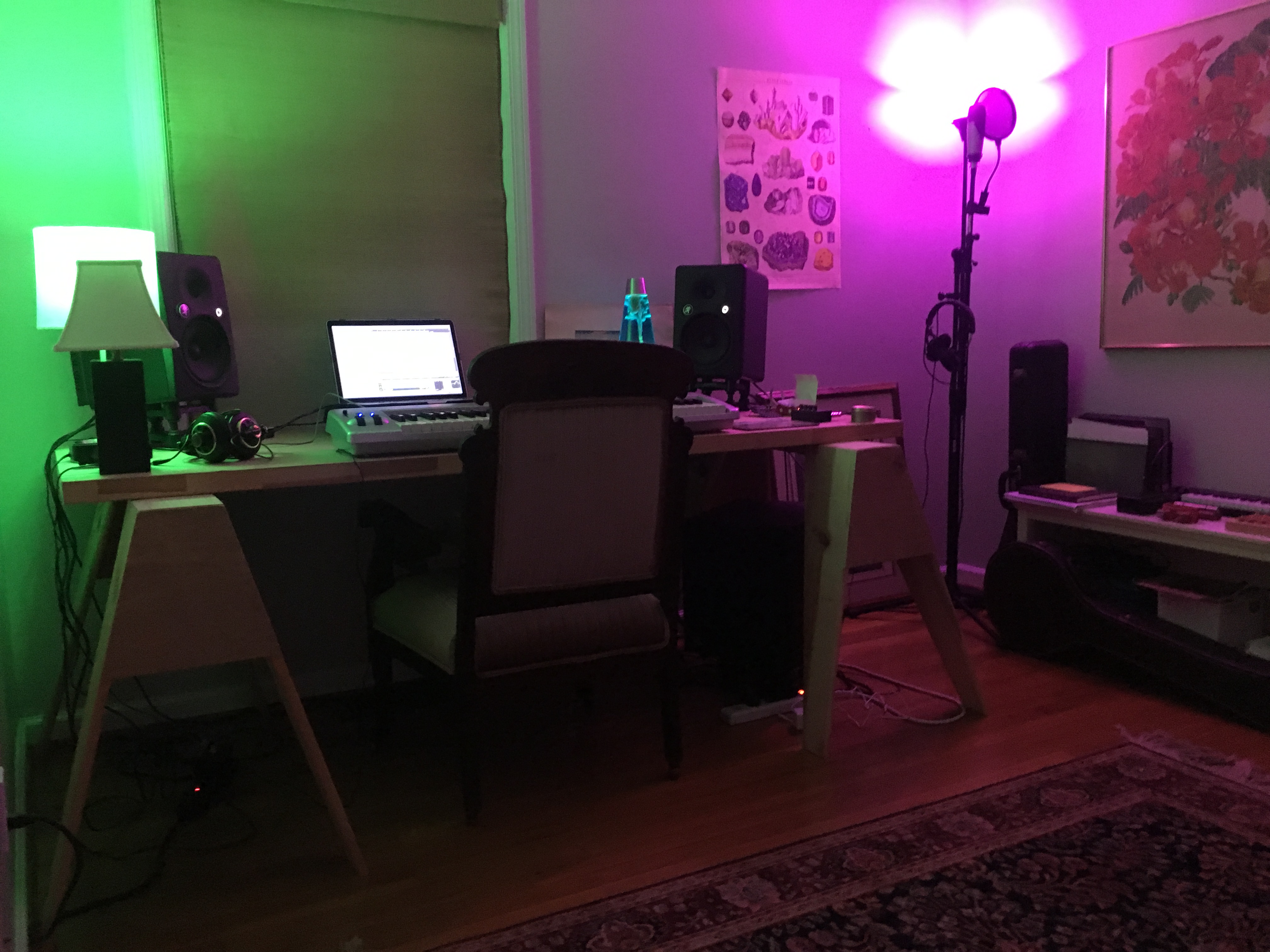 A picture of my home music studio